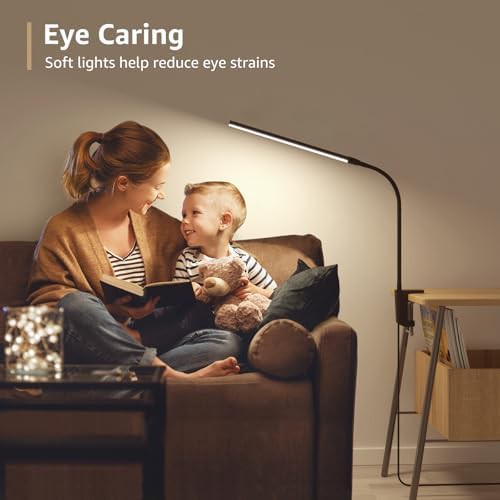 Black LED Reading Light with Clamp — photo 3