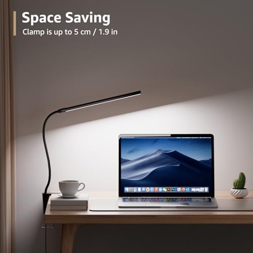 Black LED Reading Light with Clamp — photo 4