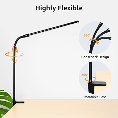 Black LED Reading Light with Clamp — photo 5