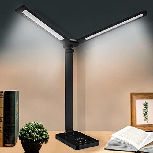 Glossy Black Aluminum Piano Desk Lamp
