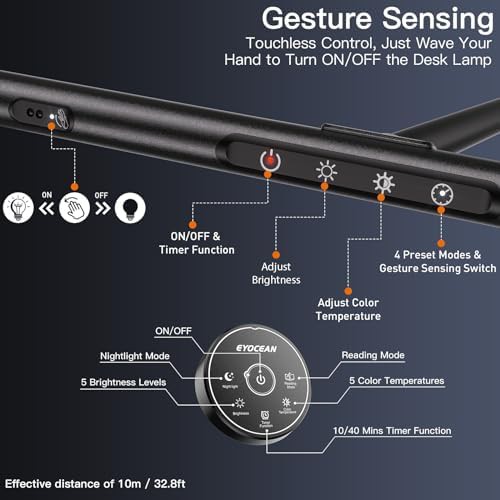 Wide Architect Lamp with Gesture Sensing — photo 4