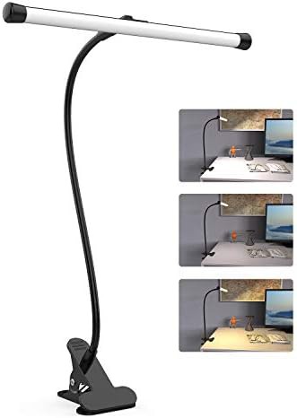 Stepless dimming clamp desk lamp — photo 2