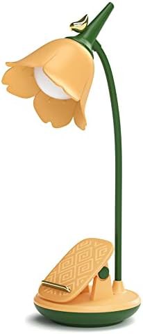 Cordless gooseneck clip on reading light