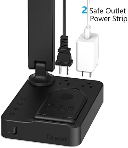 LED Desk Lamp with Wireless Charger — photo 5