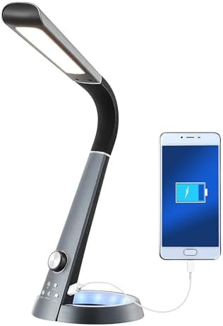 Milton metal LED dimmable task lamp