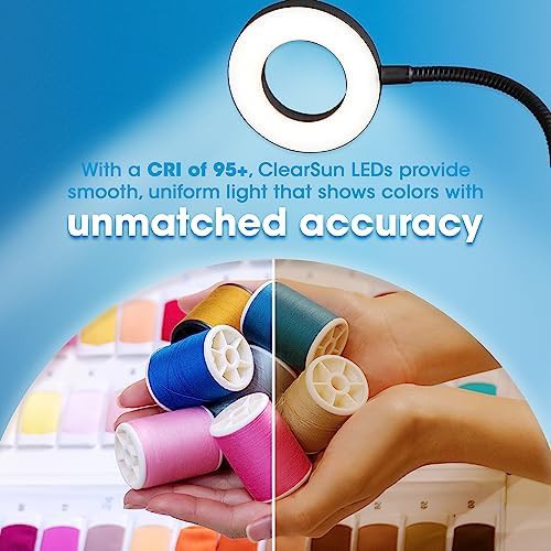 Black capture clip-on led ring light — photo 5