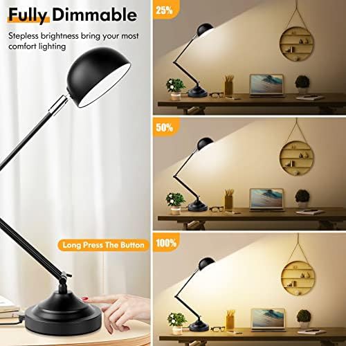 Architect Black Metal Swing Arm Lamp — photo 4