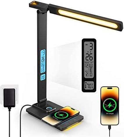 Dimmable LED Lamp with Dual Night Light