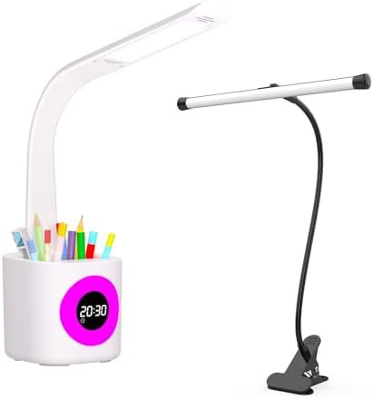 USB powered eye caring clamp lamp