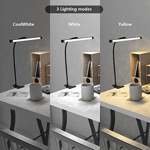 USB powered eye caring clamp lamp — photo 5