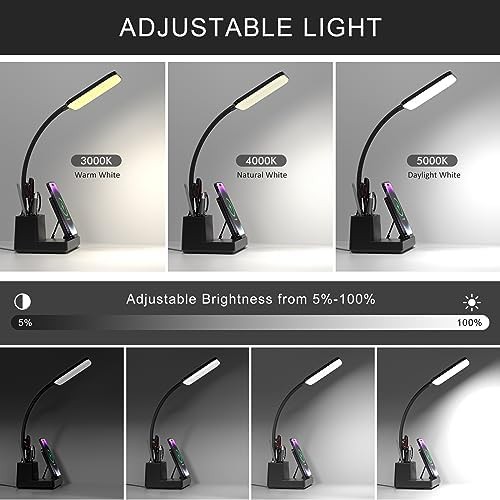 Dimmable Desk Lamp with Wireless Charging Base — photo 4