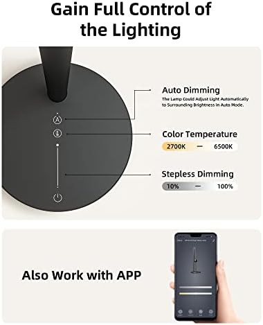 Smart Eye Caring Lamp with Clock — photo 5