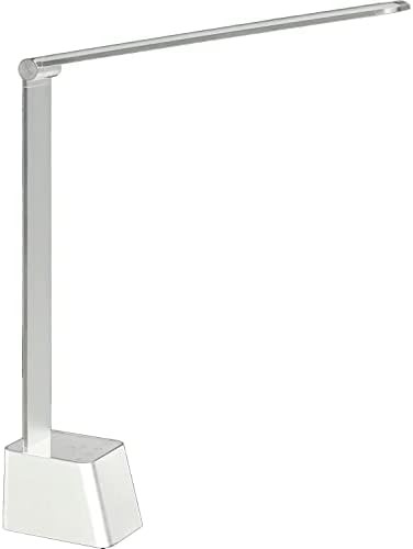 White Cordless Rechargeable Aluminum Desk Lamp