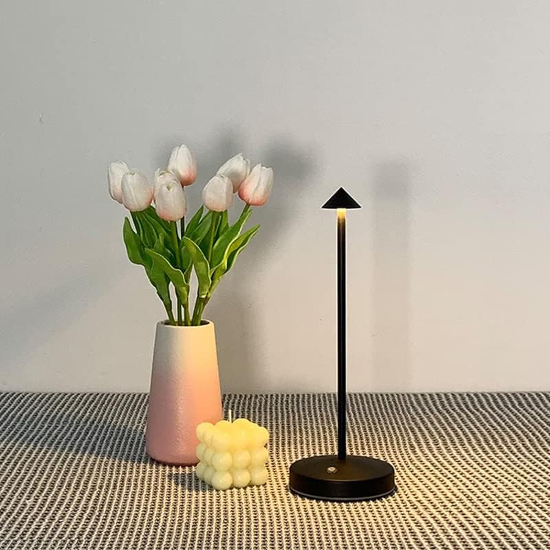 Black cordless portable dimmable bar lamp — photo 3