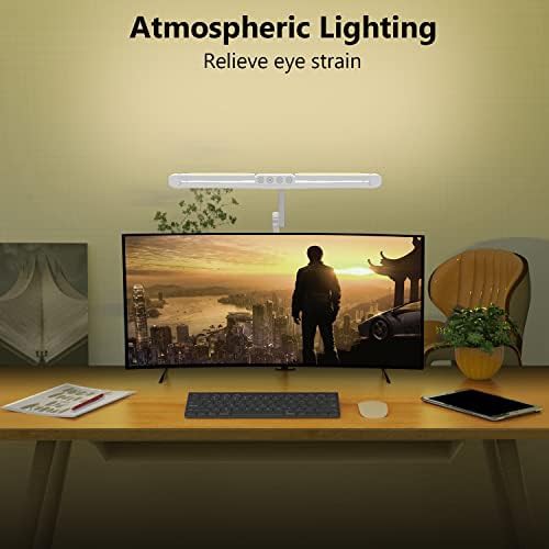 White Architect Desk Lamp with Clamp — photo 4