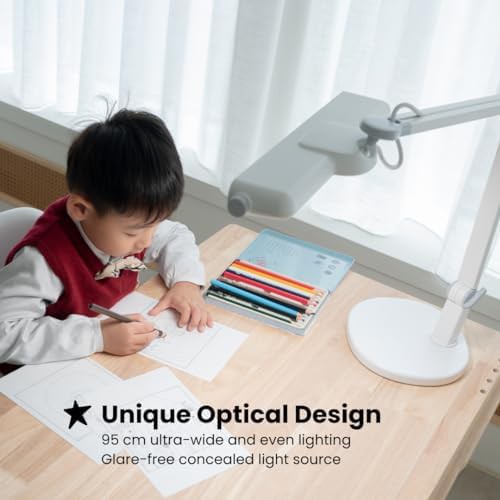 MindDuo White Kids Study Lamp with Sensor — photo 4