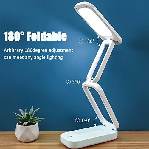 Blue Solar Powered Foldable Reading Lamp — photo 3