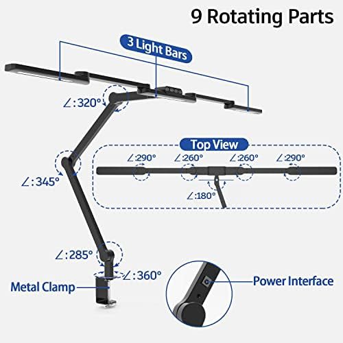 Tall Architect Swing Arm Clamp Lamp — photo 3