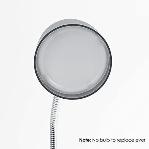 Silver Gooseneck Eye Caring Study Lamp — photo 3