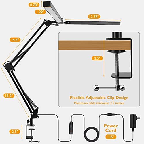 Double Head Clamp On Workbench Light — photo 4