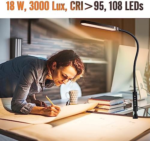 High Lumen LED Workbench Clamp Lamp — photo 4
