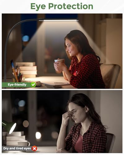 Metal Clamp LED Gooseneck Reading Lamp — photo 4