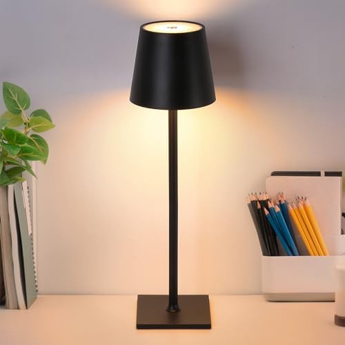Portable Cordless Dimmable LED Nightstand Lamp