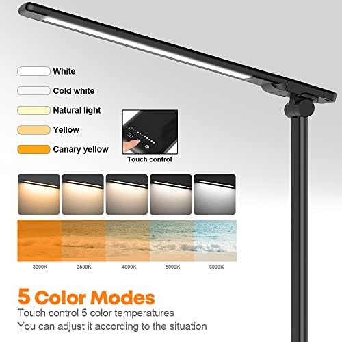 Eye Caring LED Lamp with Dual USB Ports — photo 3