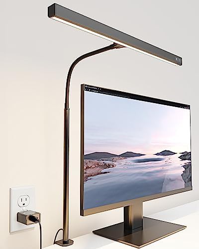 Architect LED Clamp Lamp with Gooseneck