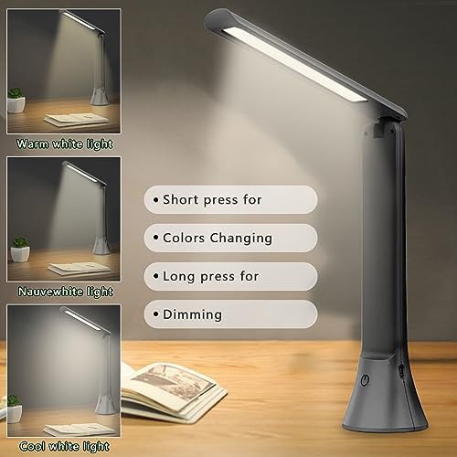 Rechargeable Portable Foldable Black Lamp — photo 3