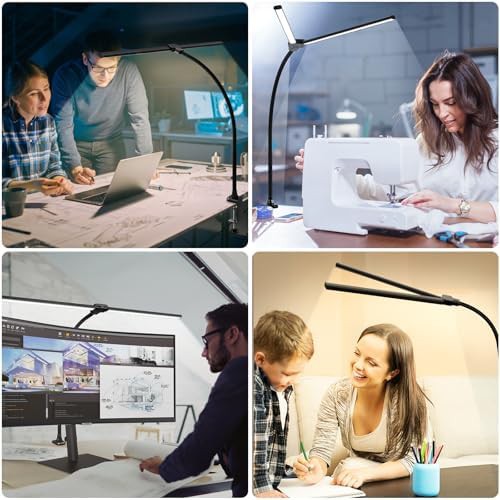 Ultra Bright LED Gooseneck Clamp Lamp — photo 4
