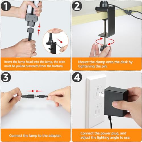 Ultra Bright LED Gooseneck Clamp Lamp — photo 5