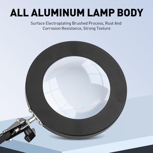 Magnifying glass lamp with swing arm — photo 5