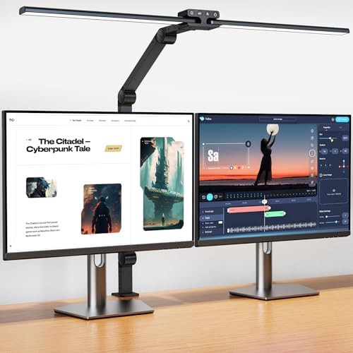 Auto-Dimming Double Head Architect Lamp