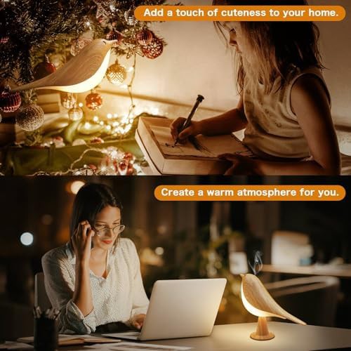 Bird Shaped Cordless Rechargeable Night Light — photo 4