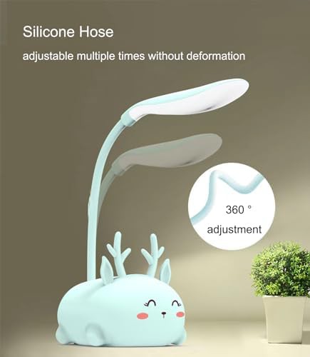 White Mini Cat Table Lamp for Kids — photo 4