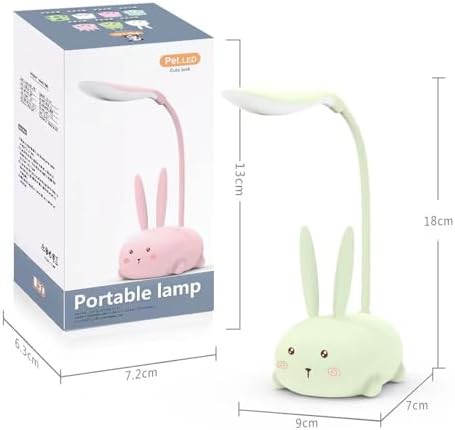 Green Mini Cat Table Lamp for Kids — photo 5