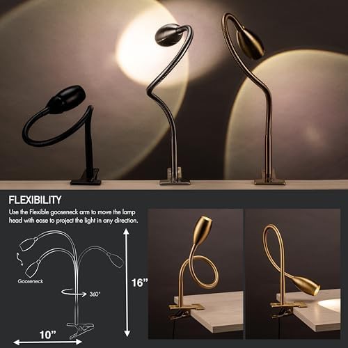 Lumos Brushed Nickel Clip-on Spotlight — photo 5