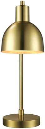 Matte Brass Metal Shade Desk Lamp 18 in — photo 4