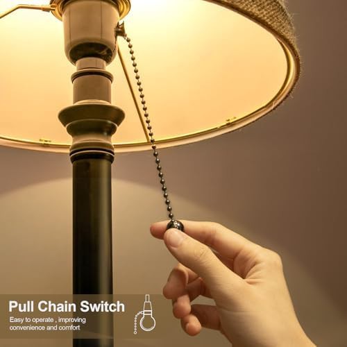 Small Black Bedside Lamp for Nightstands — photo 4
