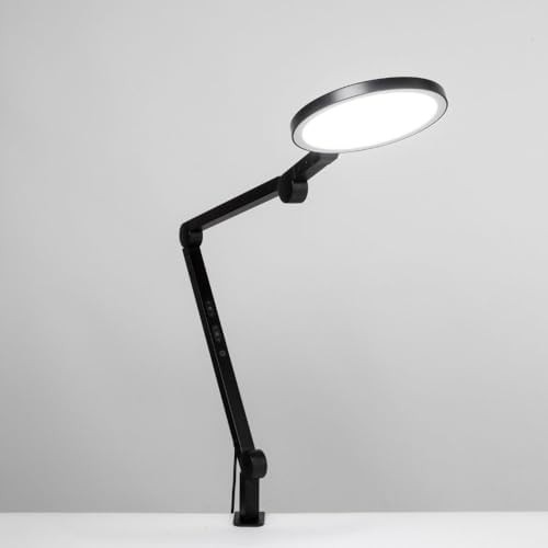 Black Edge 2.0 LED Swing Arm Desk Lamp — photo 3