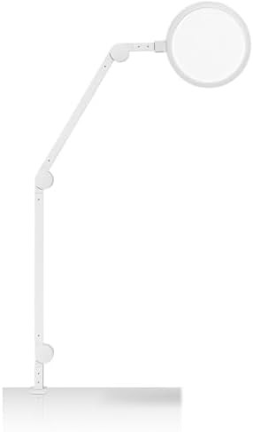 White Edge 2.0 LED Swing Arm Desk Lamp