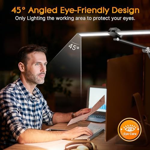 Double Head Clamp Lamp with Gesture Sensor — photo 5
