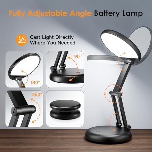 Cordless Rechargeable Battery Operated Lamp — photo 2