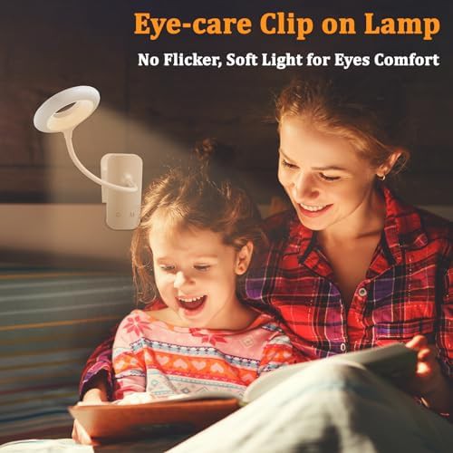 Rechargeable LED Clamp Reading Light — photo 4