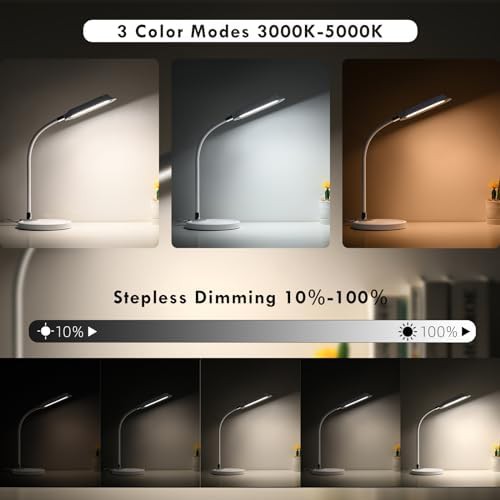 Gooseneck Reading Lamp with Storage Base — photo 3
