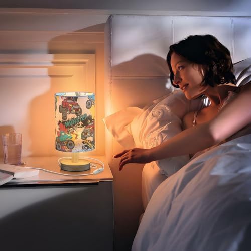 Monster Trucks and Cars Bedside Lamp — photo 5