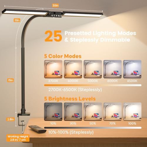 Rotatable Swing Arm Lamp with RGB — photo 3