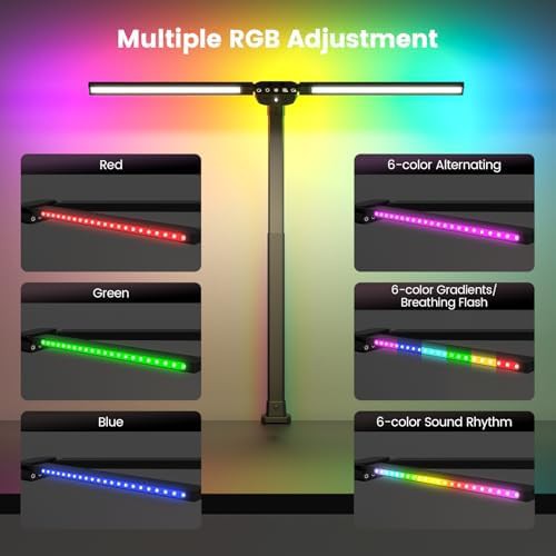 Rotatable Swing Arm Lamp with RGB — photo 4