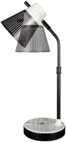 Wireless charging black and grey lamp — photo 3